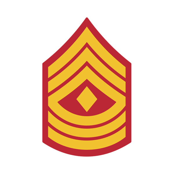 First Sergeant 1stSgt USMC United States Marine Corps E-8 Rank Sticker ...