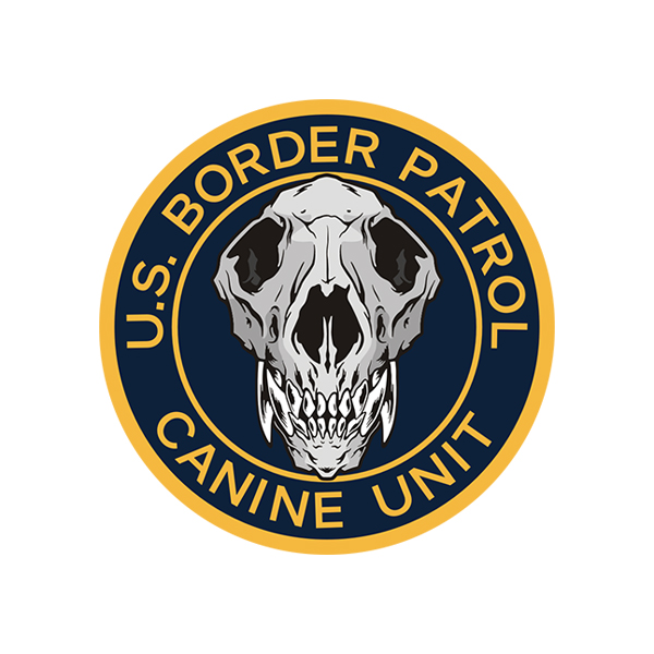 U.S. Border Patrol K9 Sticker