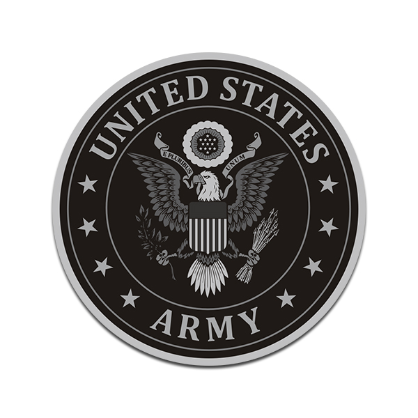 United States Army Insignia Eagle Sticker Decal US Military Subdued V4 ...